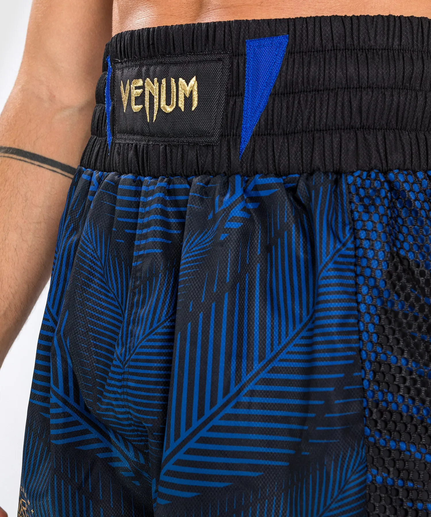 Short de Boxe Venum Phantom Loma - Noir/Bleu