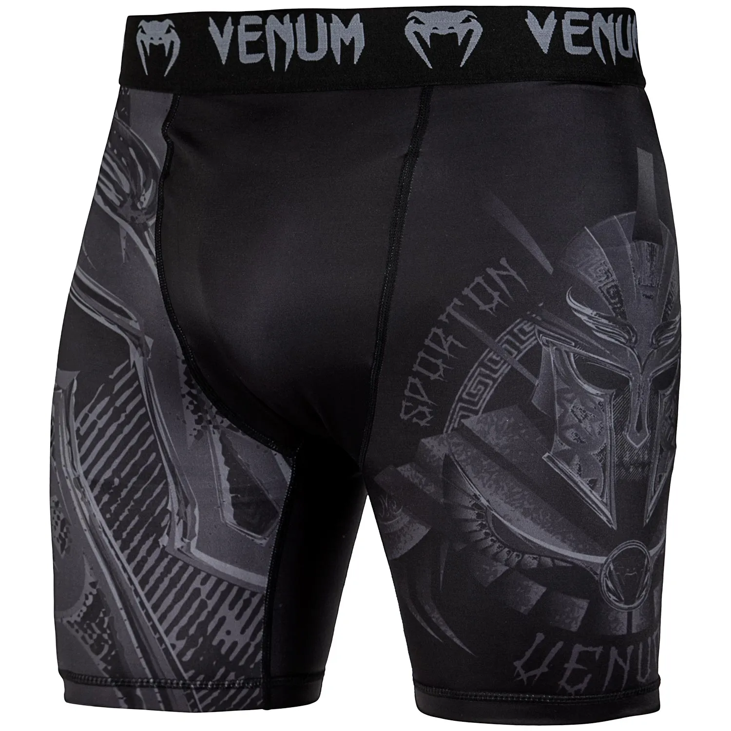 Short de compression Venum Gladiator 3.0 - Noir/Noir - Exclusivité