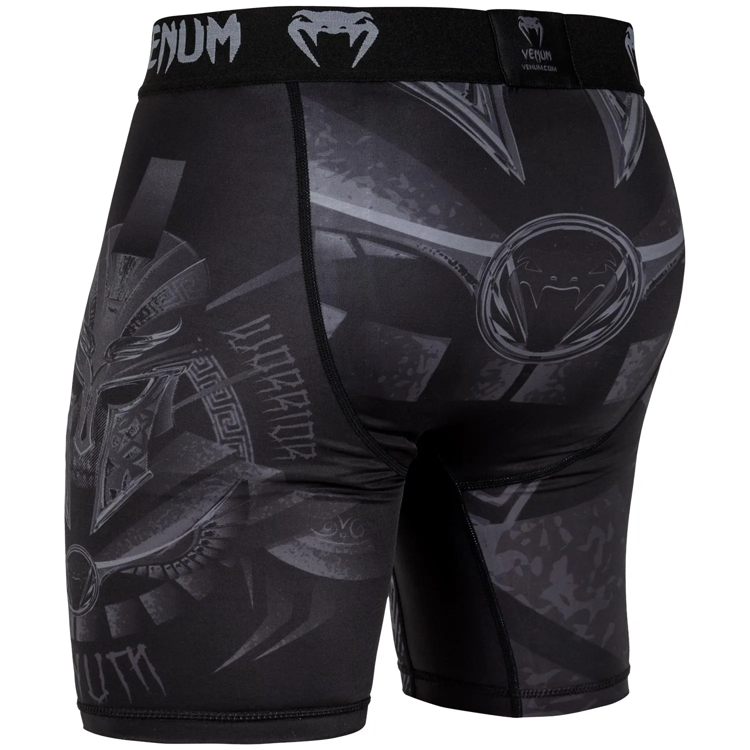 Short de compression Venum Gladiator 3.0 - Noir/Noir - Exclusivité