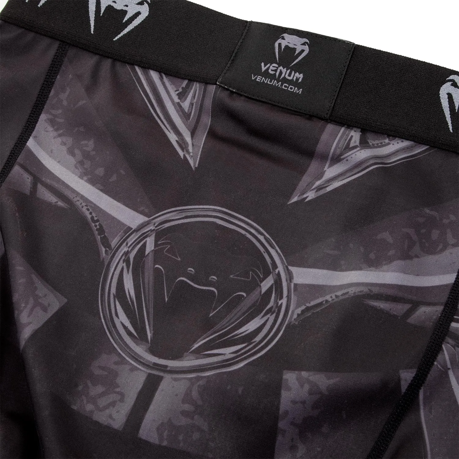 Short de compression Venum Gladiator 3.0 - Noir/Noir - Exclusivité