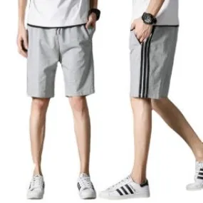 Short de sport rayures latérales pour homme