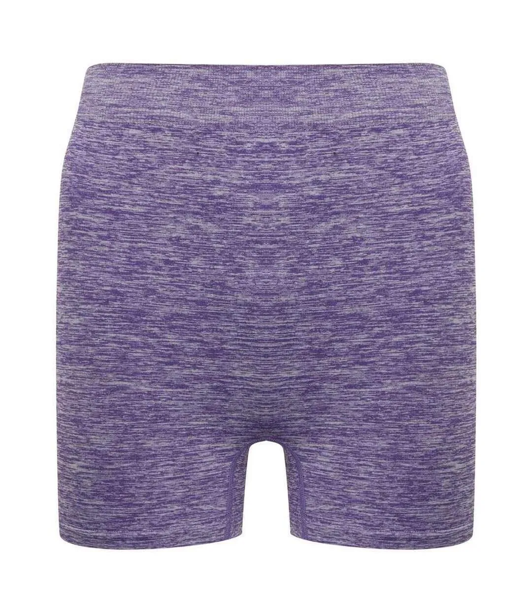 Short décontracté femme violet chiné Tombo