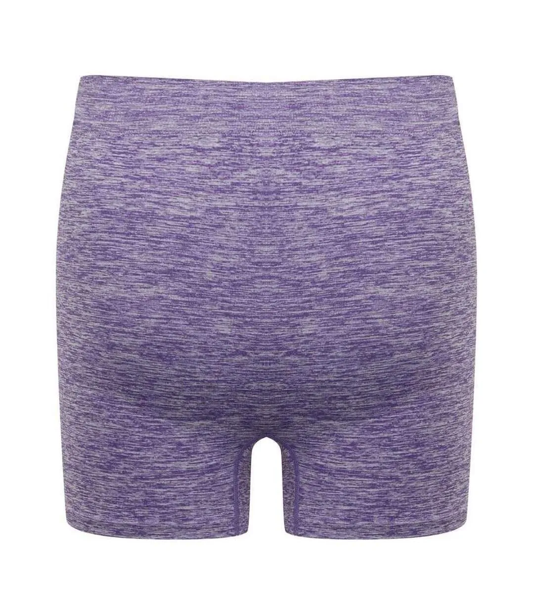 Short décontracté femme violet chiné Tombo