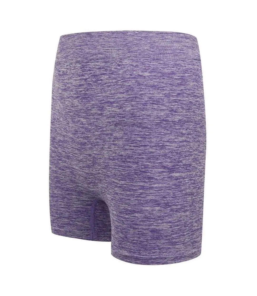 Short décontracté femme violet chiné Tombo