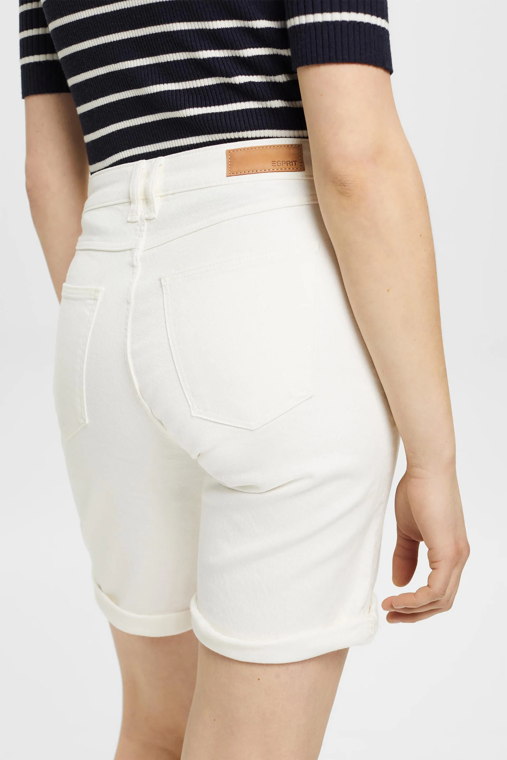 Short en coton stretch