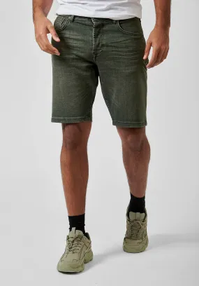 Short en jean kaki Homme  VITO  Khaki