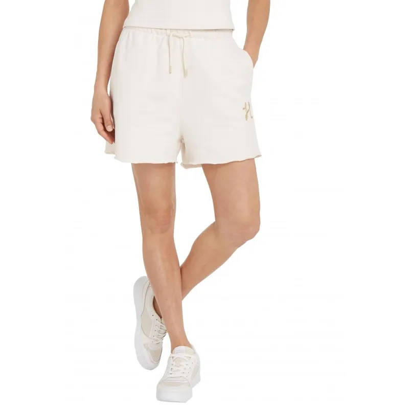 Short Femme Tommy Hilfiger REG ROPE H PEACH TERRY