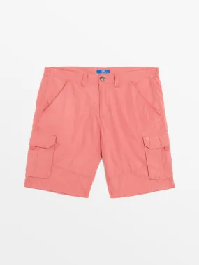 Short Homme Léger Coton Biologique Rose tbs