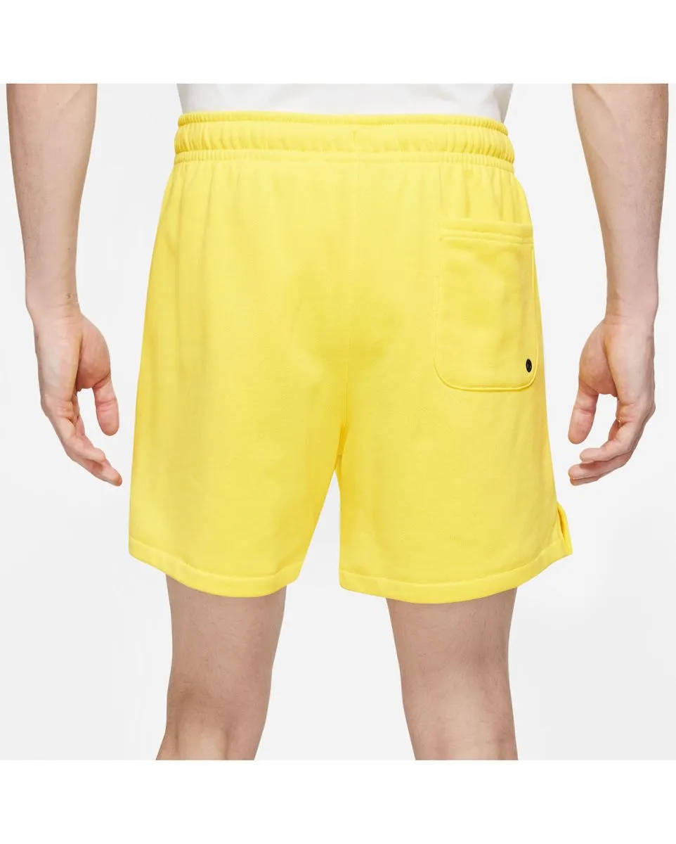 Short Homme M NK CLUB FT FLOW SHORT Jaune