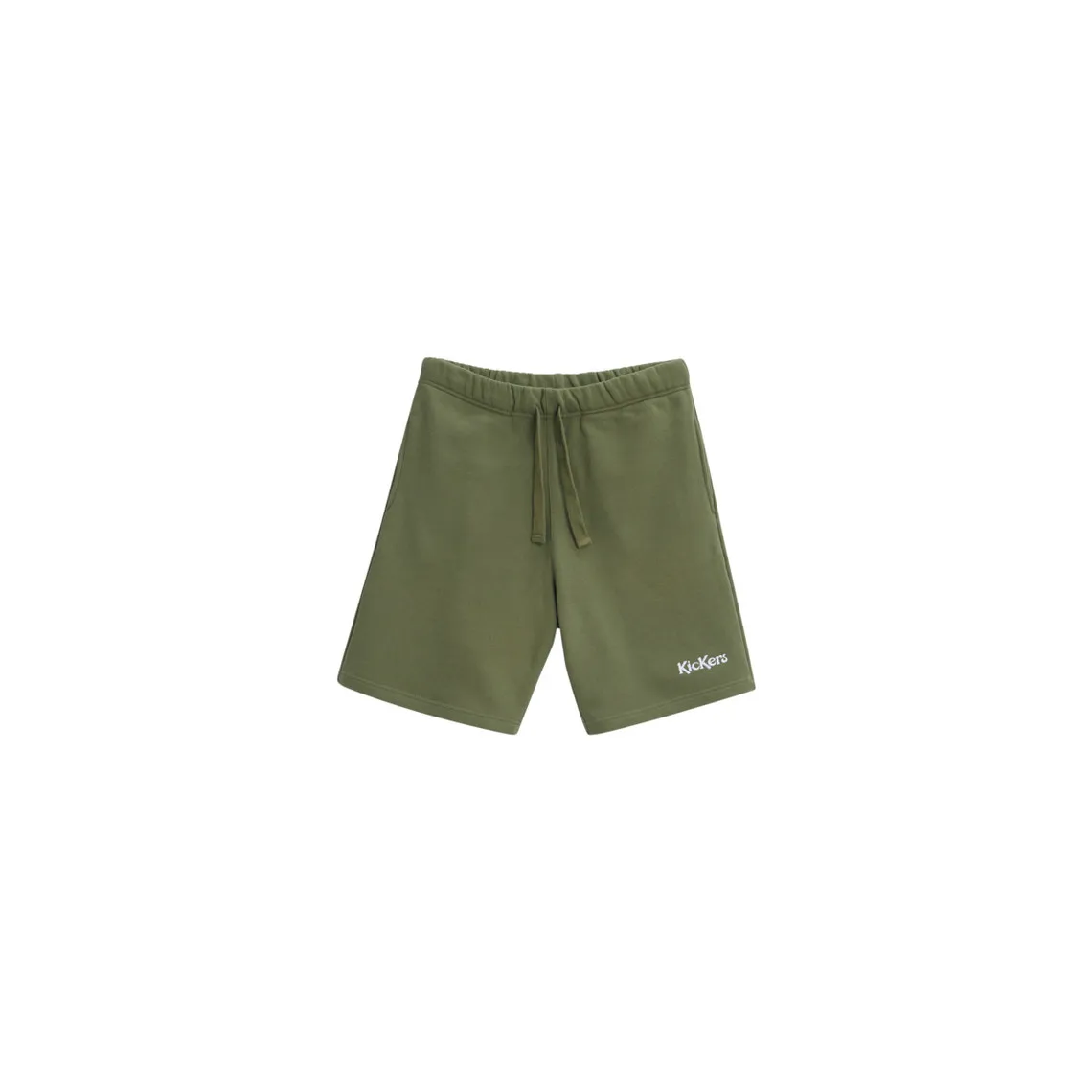 Short molleton unisexe kaki en coton Kickers - Bermuda / Short Homme sur MenCorner