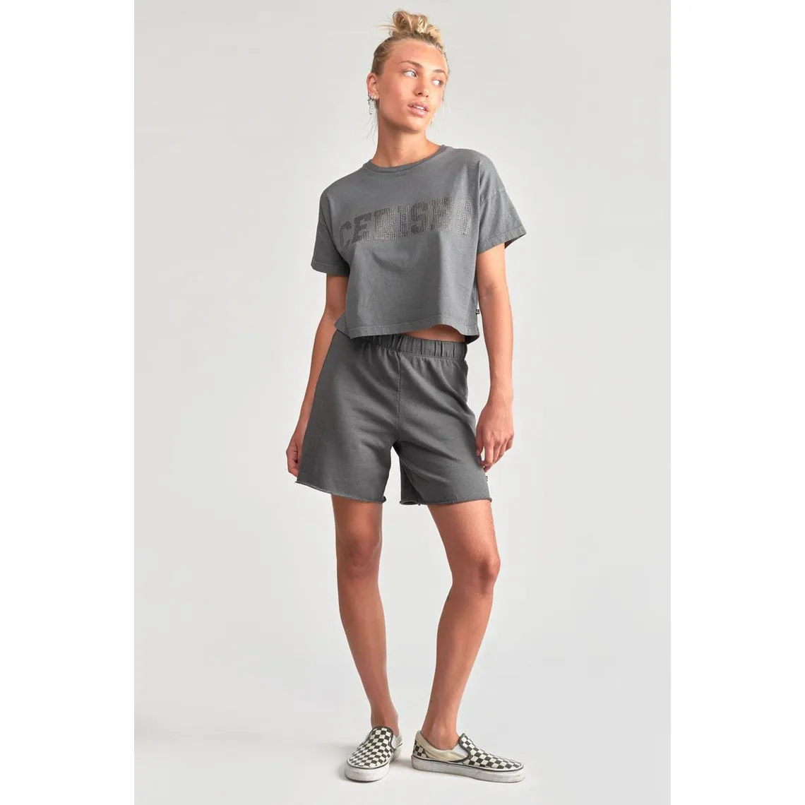 Short PASSIGI gris | 3 Suisses