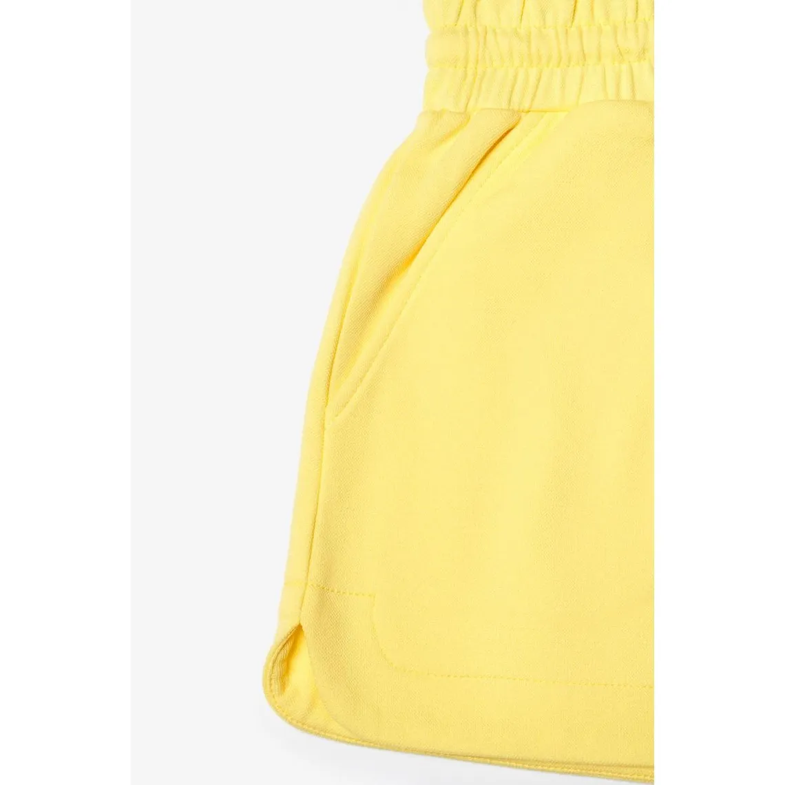 Short SLAGI jaune en coton | 3 Suisses