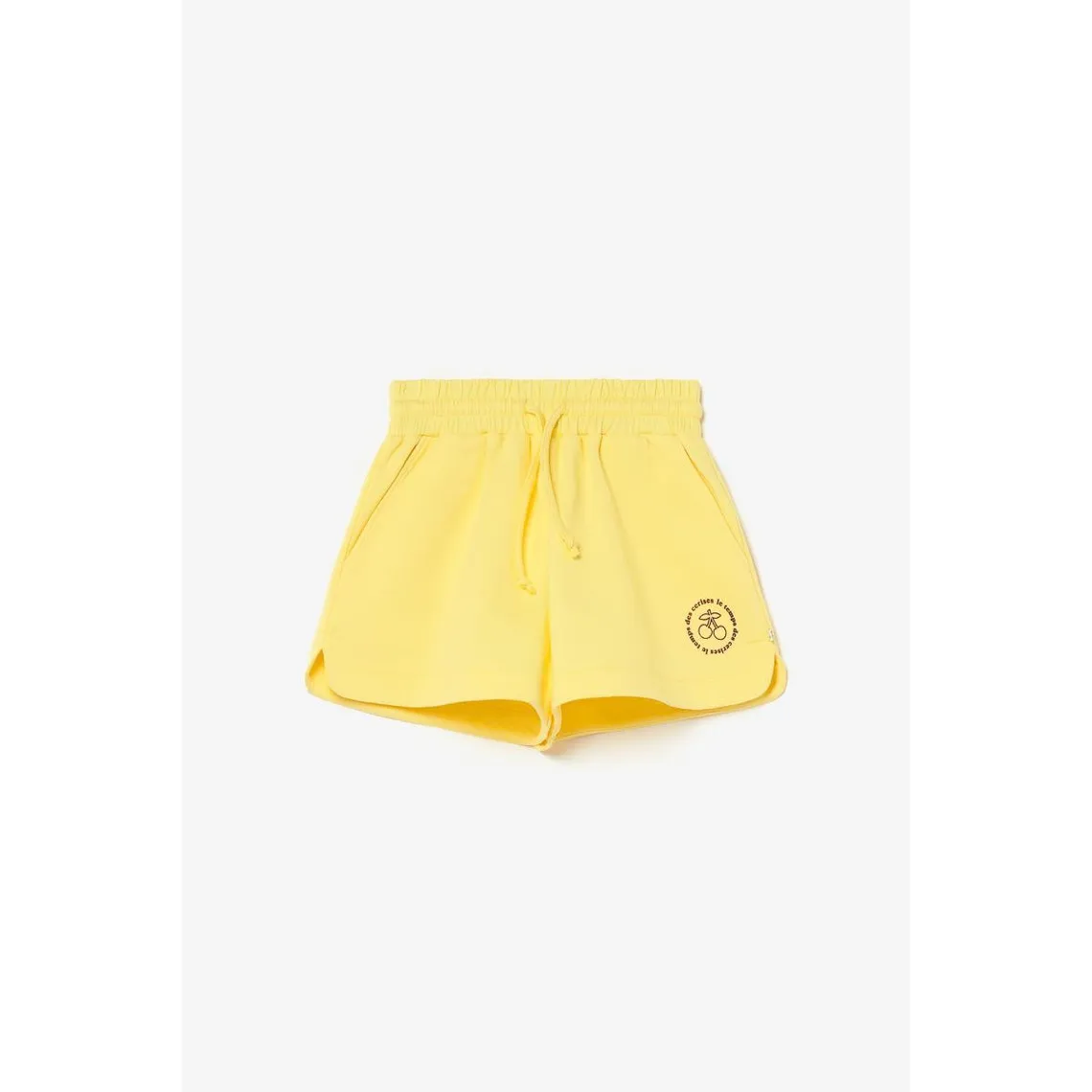 Short SLAGI jaune en coton | 3 Suisses