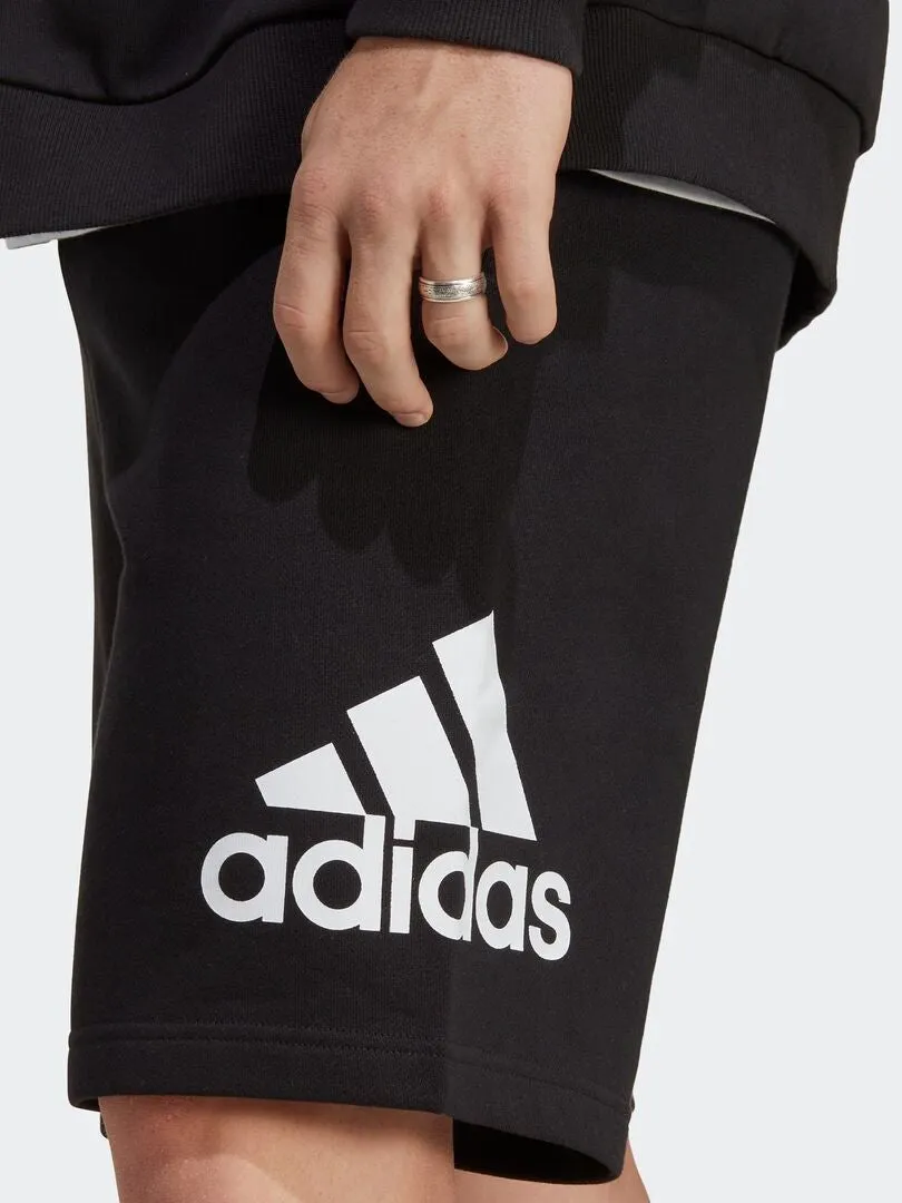 Short 'adidas' à logo - Noir