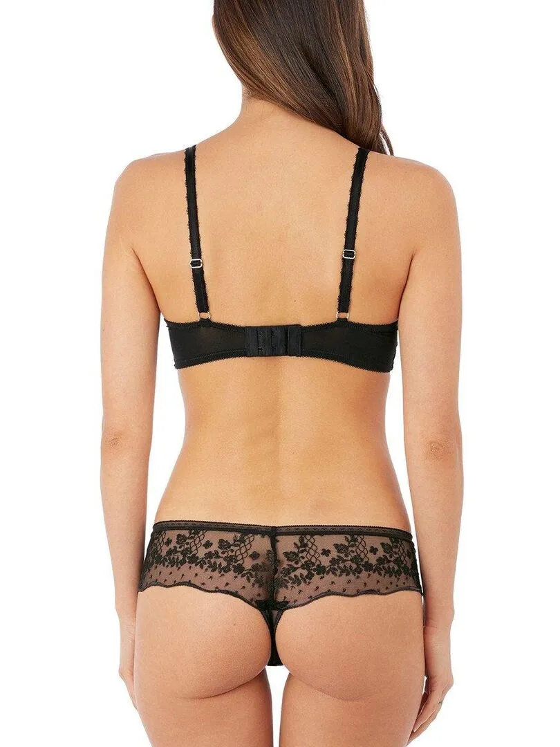 Soutien-gorge balconnet avec armatures Lumière douce - Noir