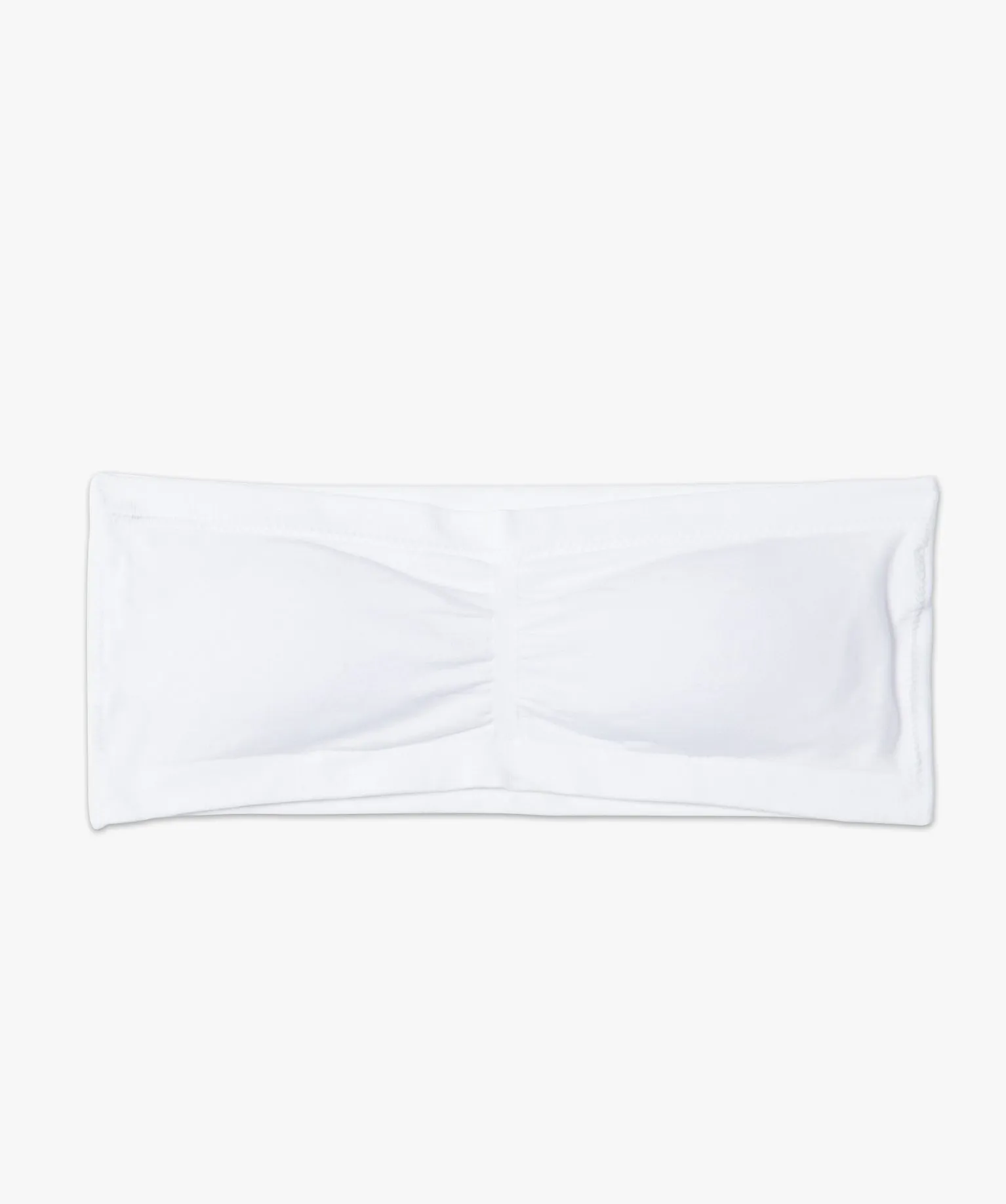 soutien-gorge bandeau avec coussinets amovibles blanc soutien-gorge bandeau