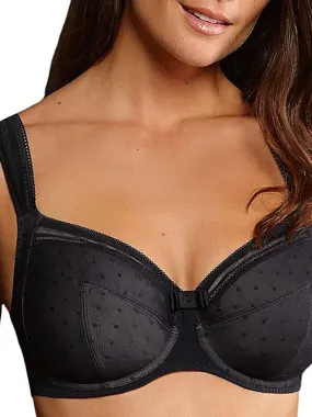 Soutien-gorge bonnet profond avec renfort latéral Emily - Noir