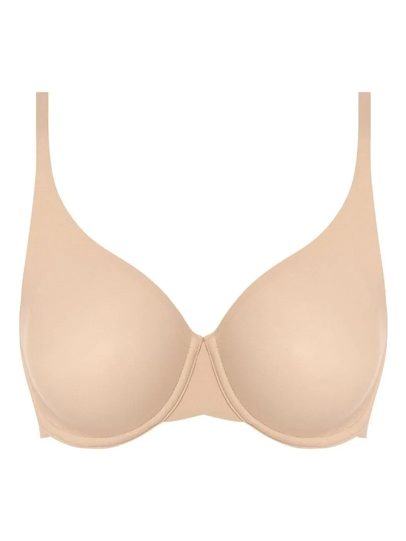 Soutien-gorge bonnets moulés à armatures Inès secret - Beige