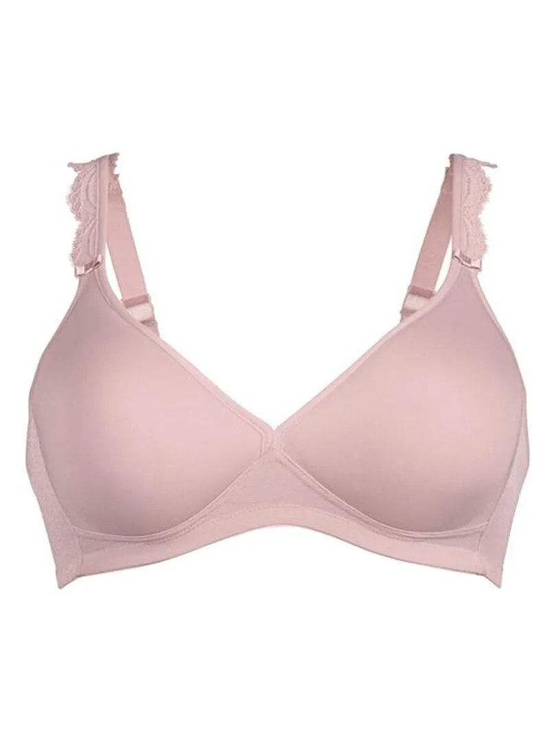 Soutien-gorge confort sans armatures Selma - Rose