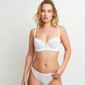 SOUTIEN-GORGE CORBEILLE BLANC | RougeGorge