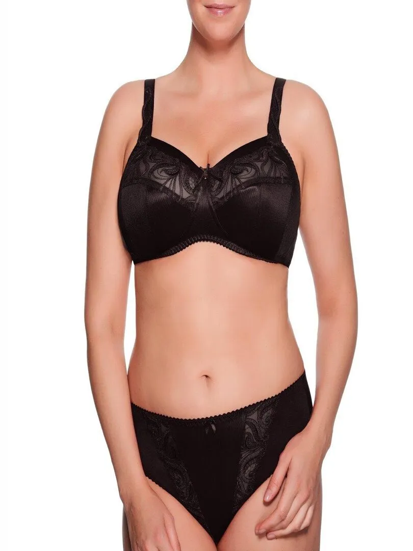 Soutien-gorge emboitant sans armatures Carmen - Noir