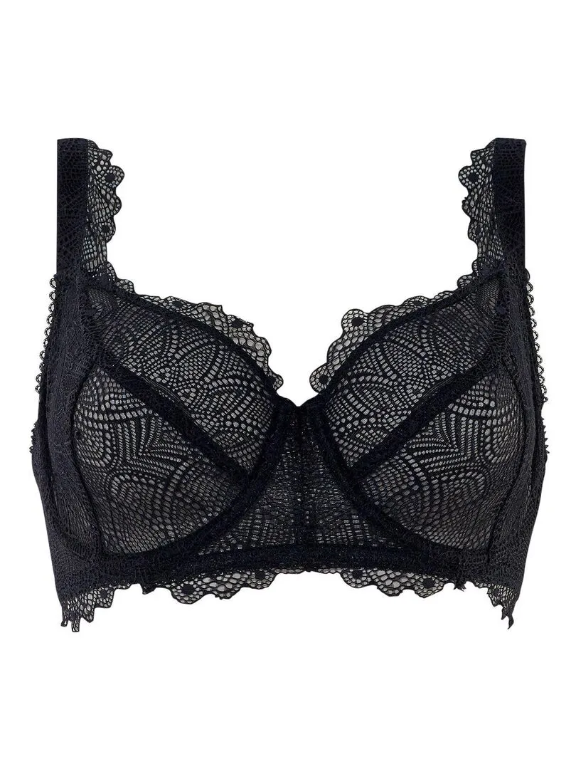 Soutien-gorge grand maintien C, D et E INSOLENTE - Pomm'Poire - Noir