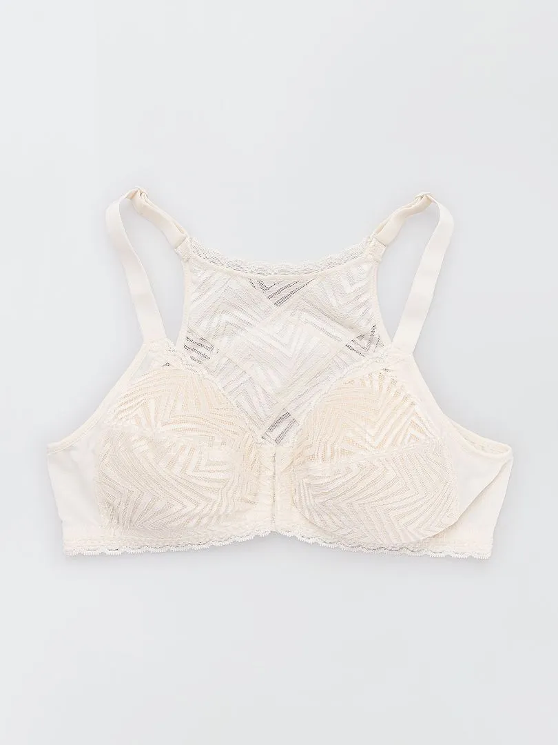 Soutien-gorge Ideal Posture 'Playtex' - nacre