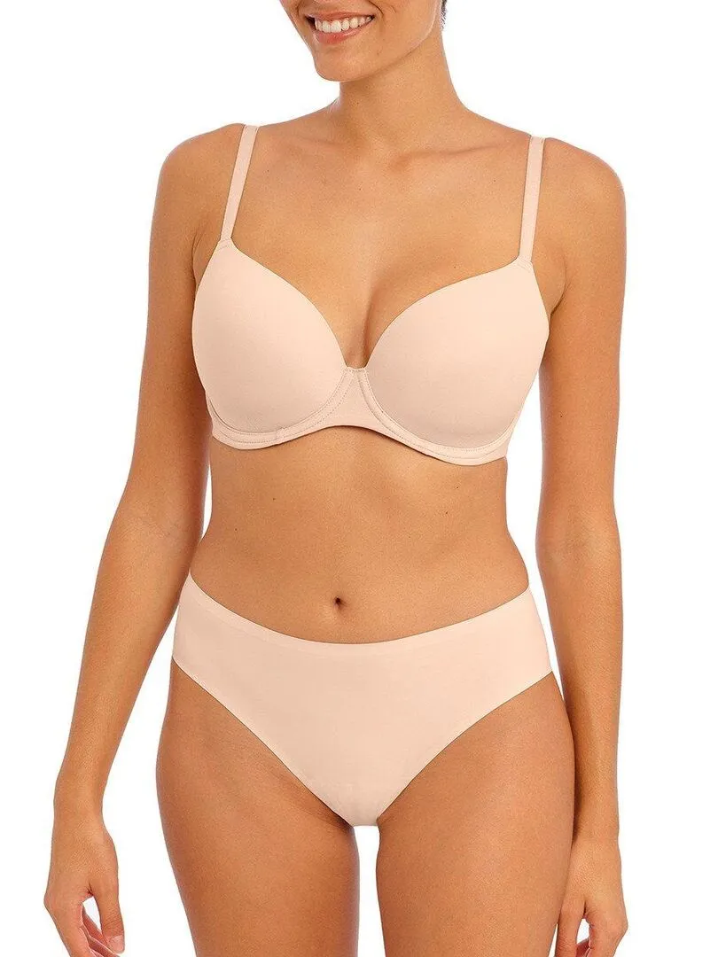 Soutien-gorge invisible à armatures Undetected - Beige