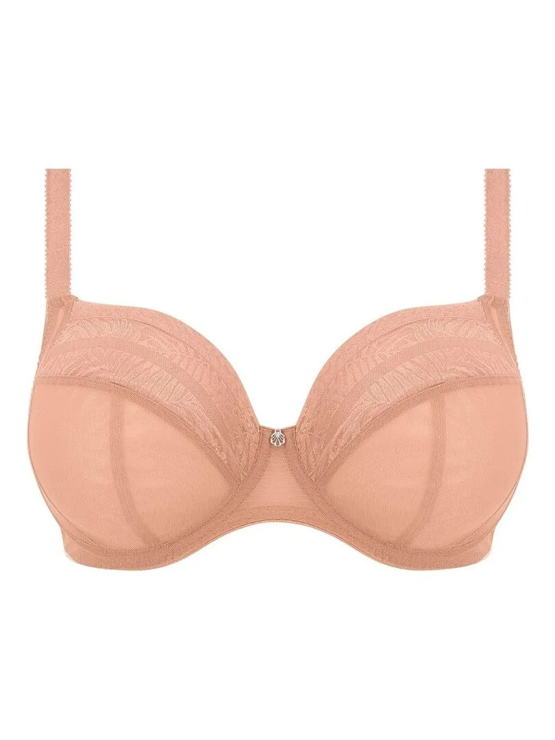 Soutien-gorge plongeant Devote - Marron