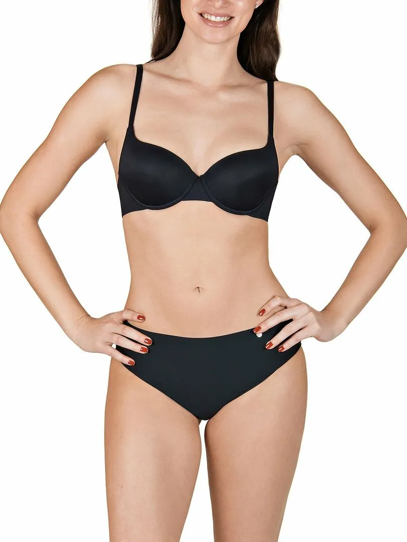 Soutien-gorge préformé Bella noir F - Noir