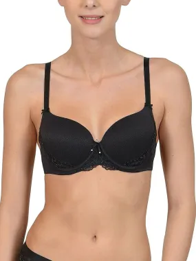 Soutien-gorge préformé Caroline noir F à H - Noir