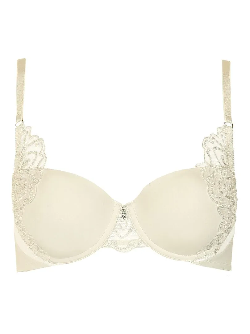 Soutien-gorge préformé Rhapsody ivoire B à E - Ecru