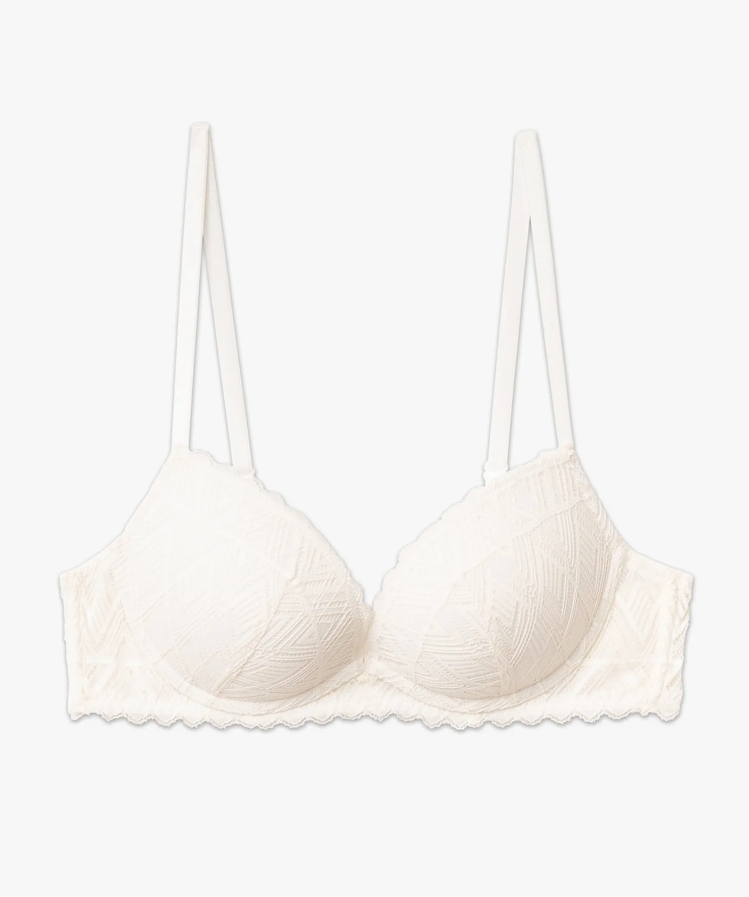 soutien-gorge push-up en dentelle blanc soutien gorge avec armatures