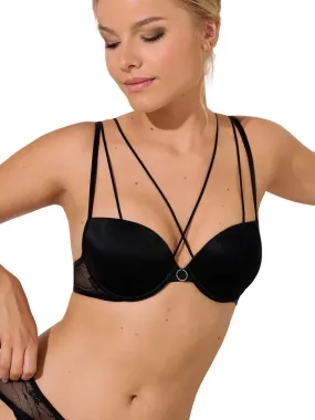 Soutien-gorge push-up Nightscape - Noir