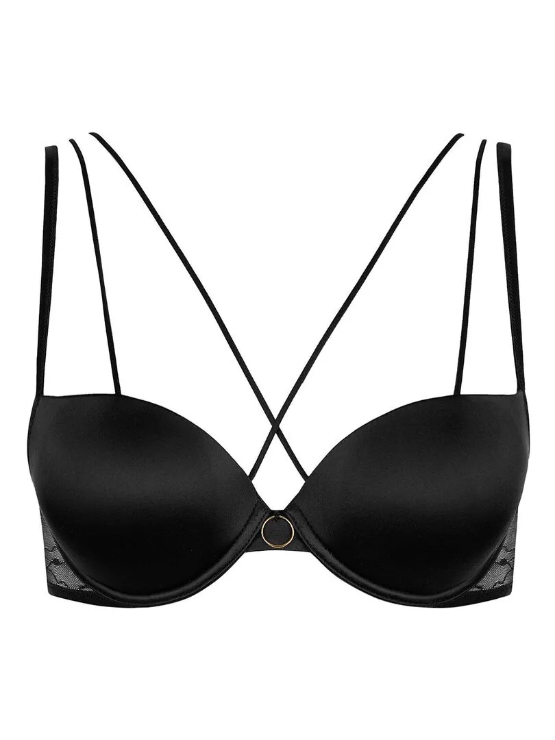 Soutien-gorge push-up Nightscape - Noir