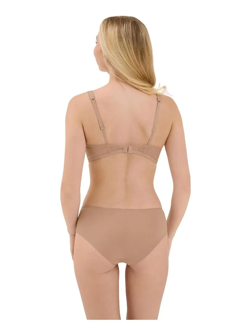 Soutien-gorge sans armatures Lucky - Beige