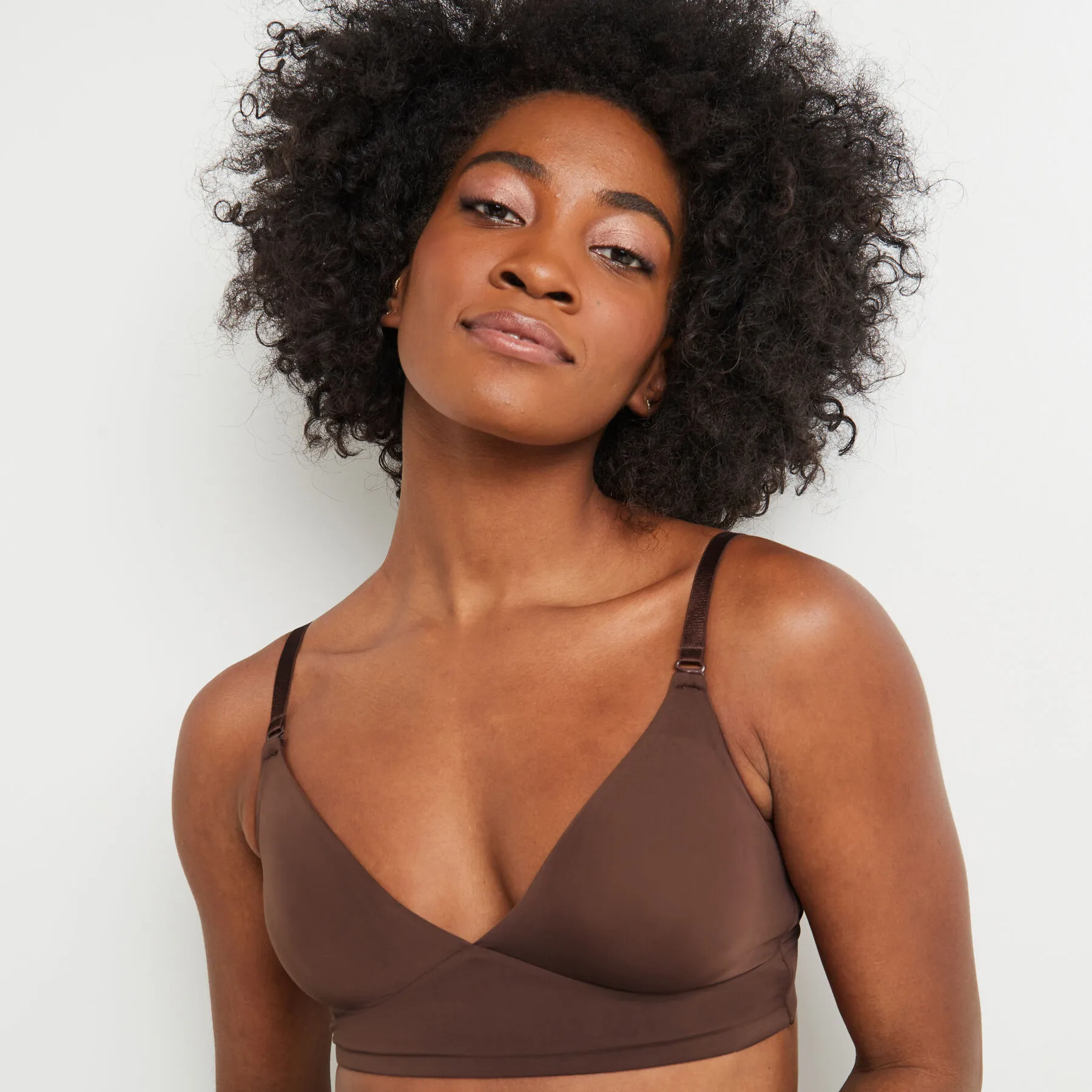 SOUTIEN-GORGE SANS ARMATURES MARRON | RougeGorge