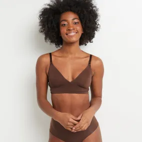 SOUTIEN-GORGE SANS ARMATURES MARRON | RougeGorge