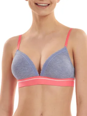 Soutien-gorge triangle préformé sans armatures Youthful - Violet