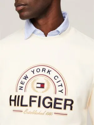 Sweat coupe standard Flag Icon graphique | BEIGE | Tommy Hilfiger