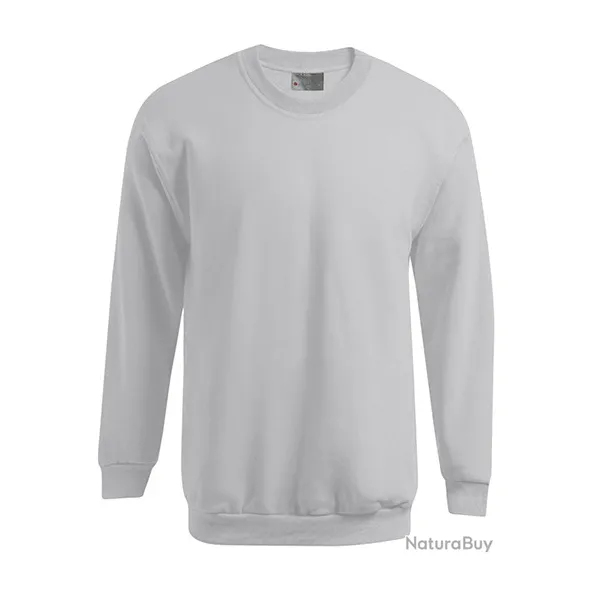 Sweat homme 320-PROMODORO Grey Ash PRO5099F07