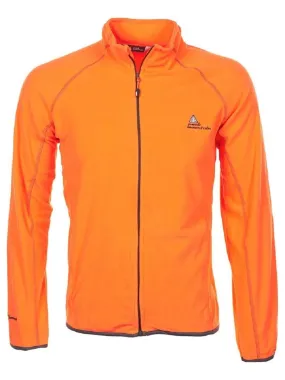 Sweat polaire garçon ECAFONE - PEAK MOUNTAIN - Orange