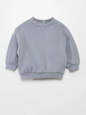 Sweat uni - Bleu