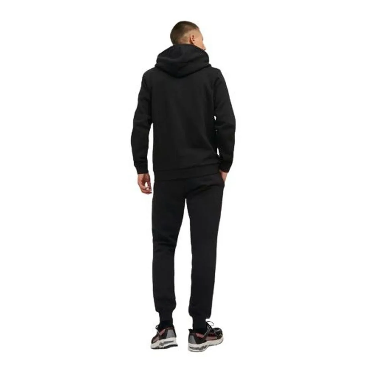 Sweats et polaires Jack jones jcothrow sweat zip sherpa noir