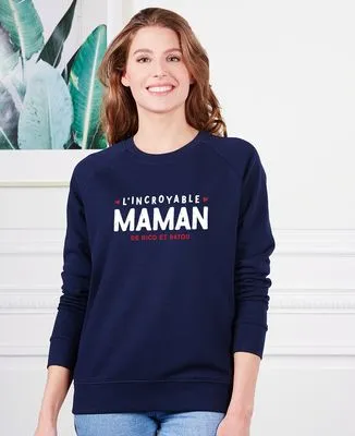 T-Shirt femme L'incroyable maman personnalisé