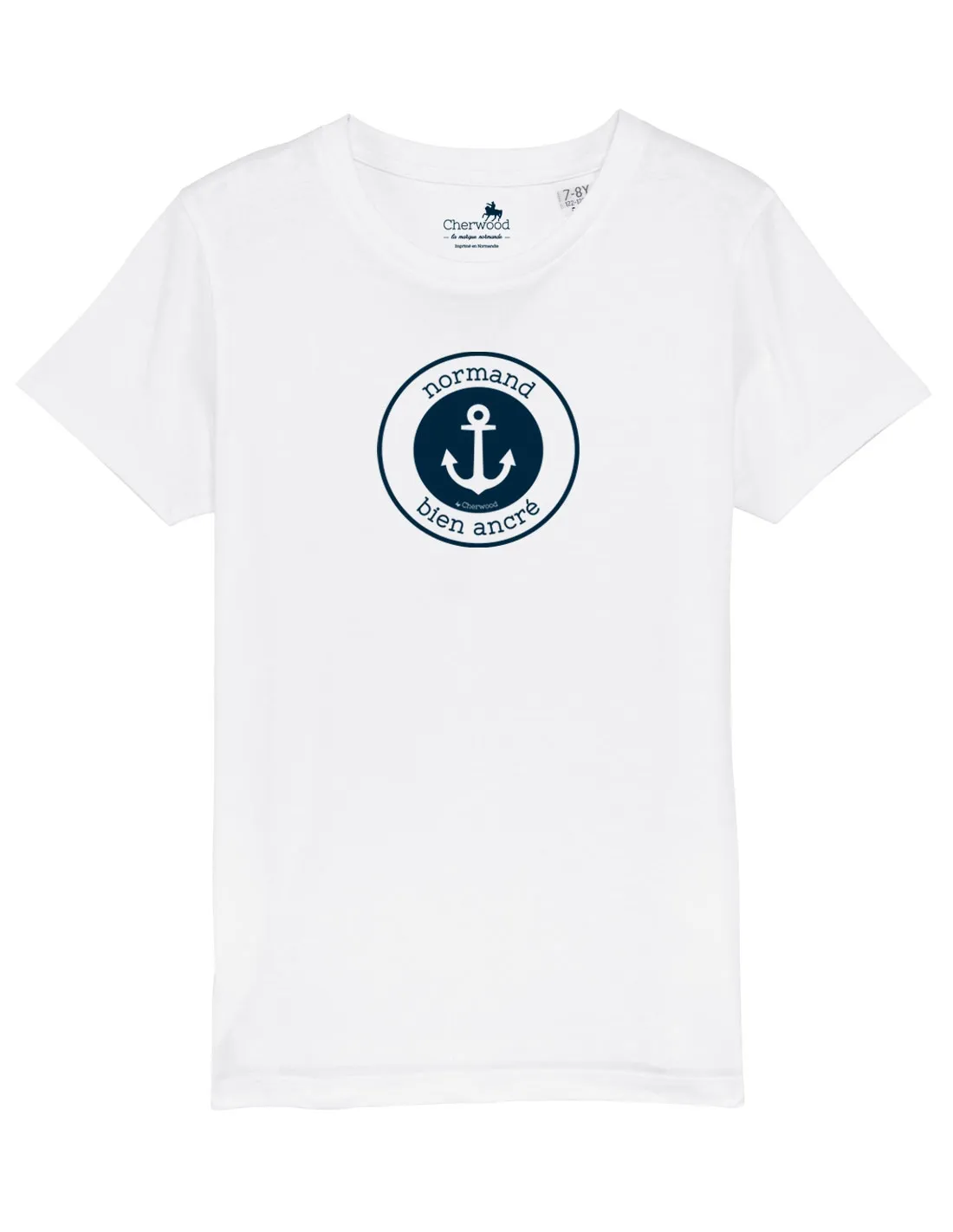 T-shirt Garçon Normand Bien Ancré