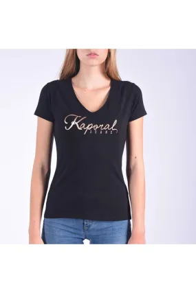 T shirt Kaporal manches courtes femme TINE black