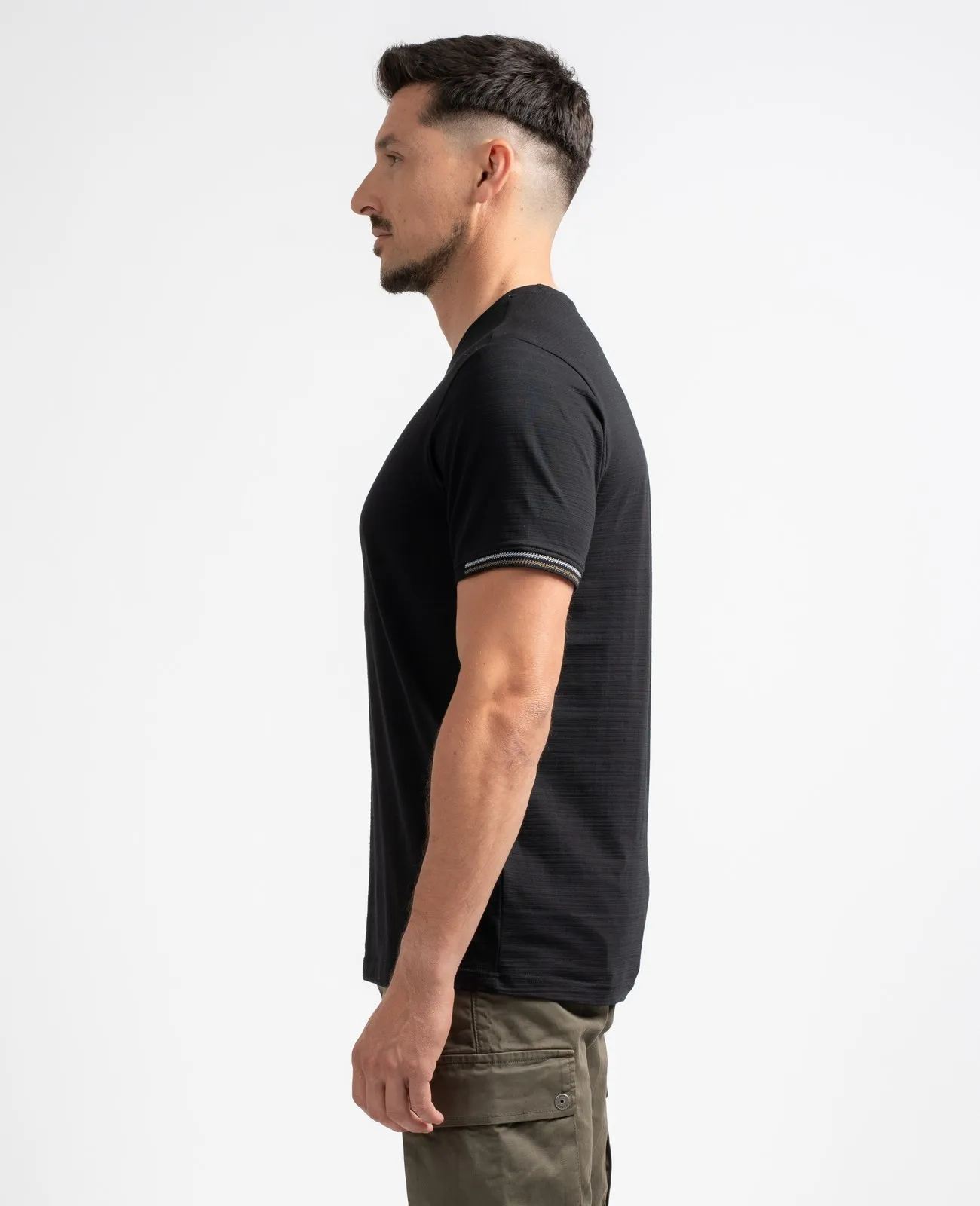 T-shirt manches courtes coupe slim