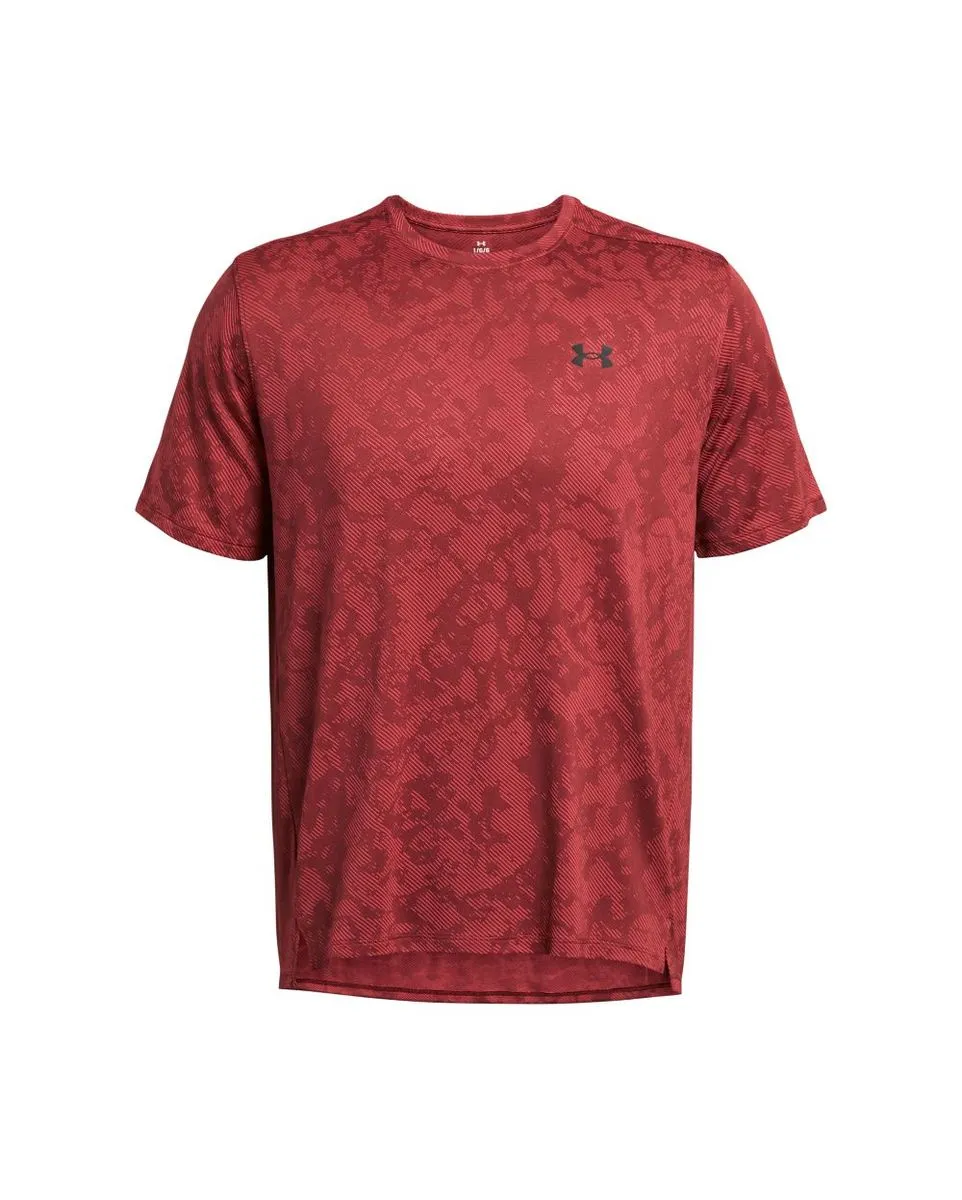 T-Shirt MC Homme UA TECH VENT GEODE SS Rouge