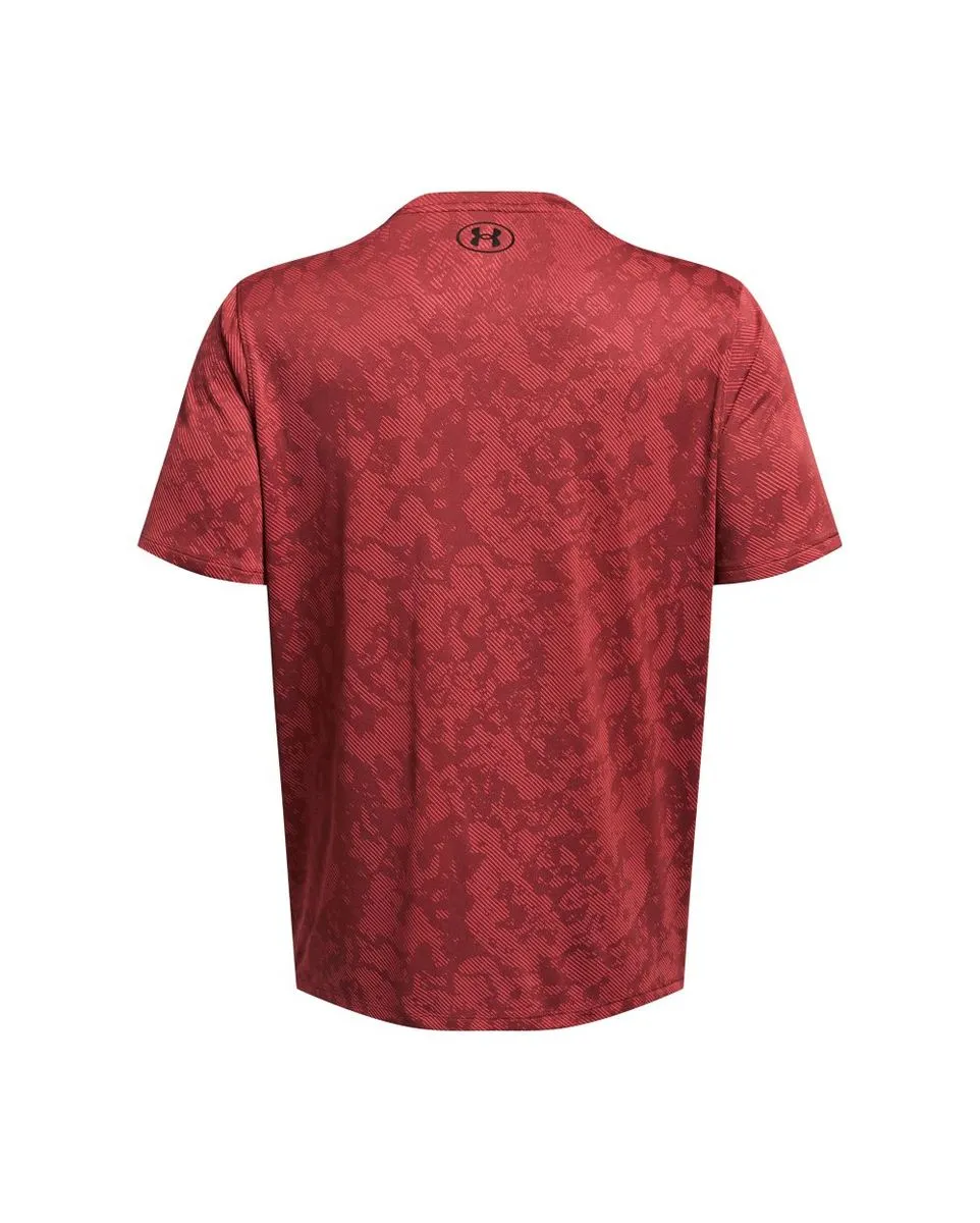 T-Shirt MC Homme UA TECH VENT GEODE SS Rouge